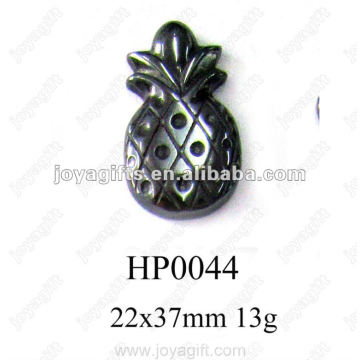 Hematite pineapple Pendants